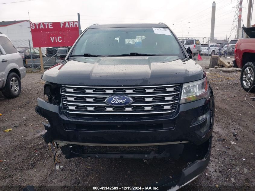 2016 Ford Explorer Limited VIN: 1FM5K7FH1GGA50943 Lot: 41142589