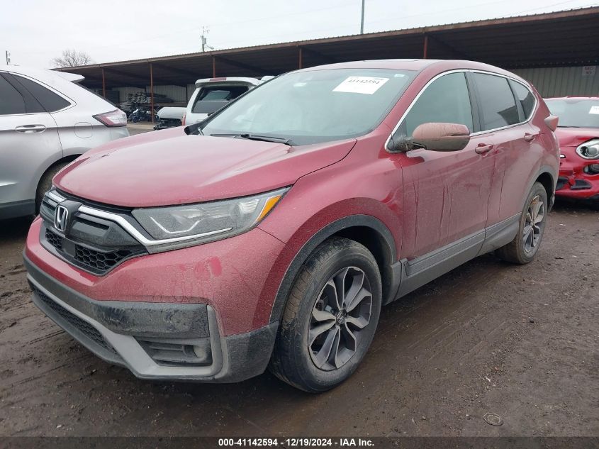 2021 HONDA CR-V AWD EX - 5J6RW2H59ML021705