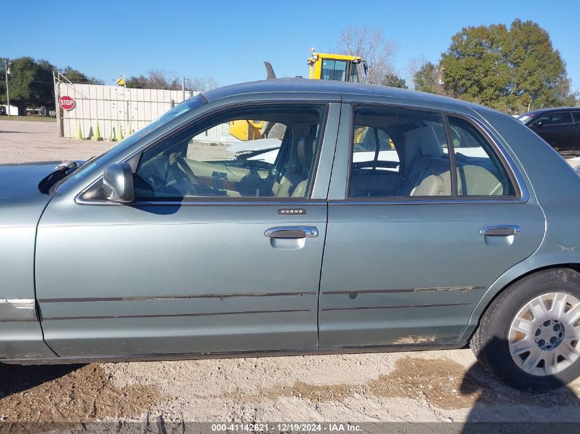 2005 Mercury Grand Marquis Gs VIN: 2MEFM74W95X656212 Lot: 41142621