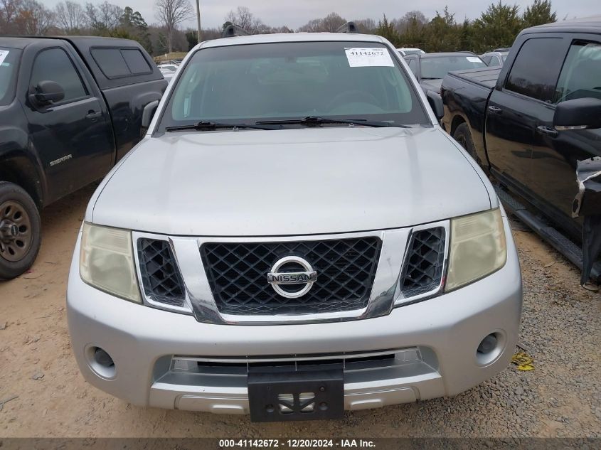 2009 Nissan Pathfinder S/Le/Se VIN: 5N1AR18BX9C601946 Lot: 41142672