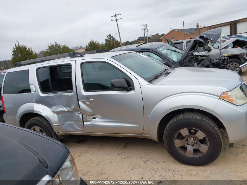 2009 Nissan Pathfinder S/Le/Se VIN: 5N1AR18BX9C601946 Lot: 41142672