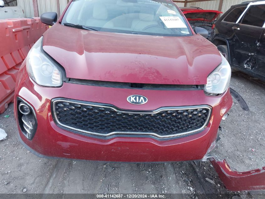 2017 Kia Sportage Lx VIN: KNDPMCAC1H7126335 Lot: 41142687