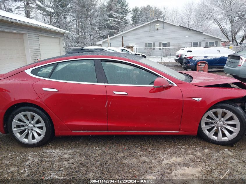 2016 Tesla Model S 60D/70D/75D/85D/90D VIN: 5YJSA1E23GF147351 Lot: 41142794