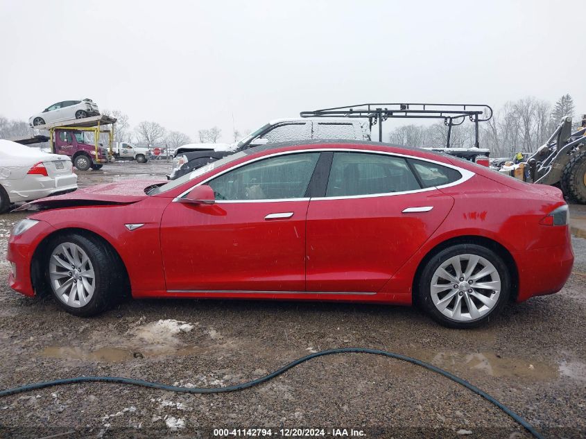 2016 Tesla Model S 60D/70D/75D/85D/90D VIN: 5YJSA1E23GF147351 Lot: 41142794