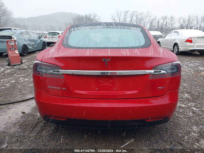 2016 Tesla Model S 60D/70D/75D/85D/90D VIN: 5YJSA1E23GF147351 Lot: 41142794