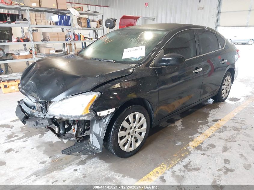 VIN 3N1AB7AP1FY346644 2015 NISSAN SENTRA no.2