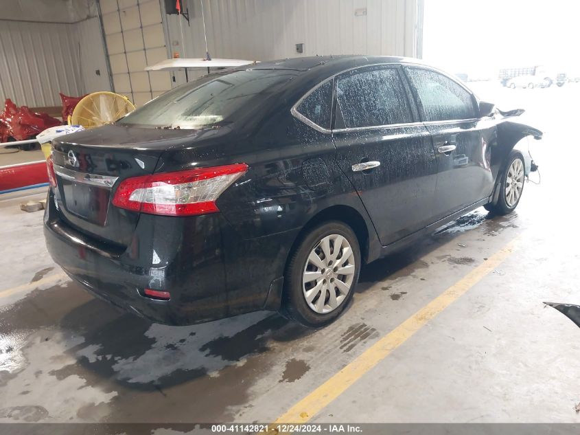 VIN 3N1AB7AP1FY346644 2015 NISSAN SENTRA no.4