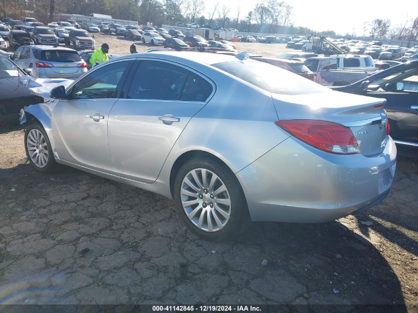 2011 Buick Regal Cxl Russelsheim VIN: W04GN5EC4B1143492 Lot: 41142845