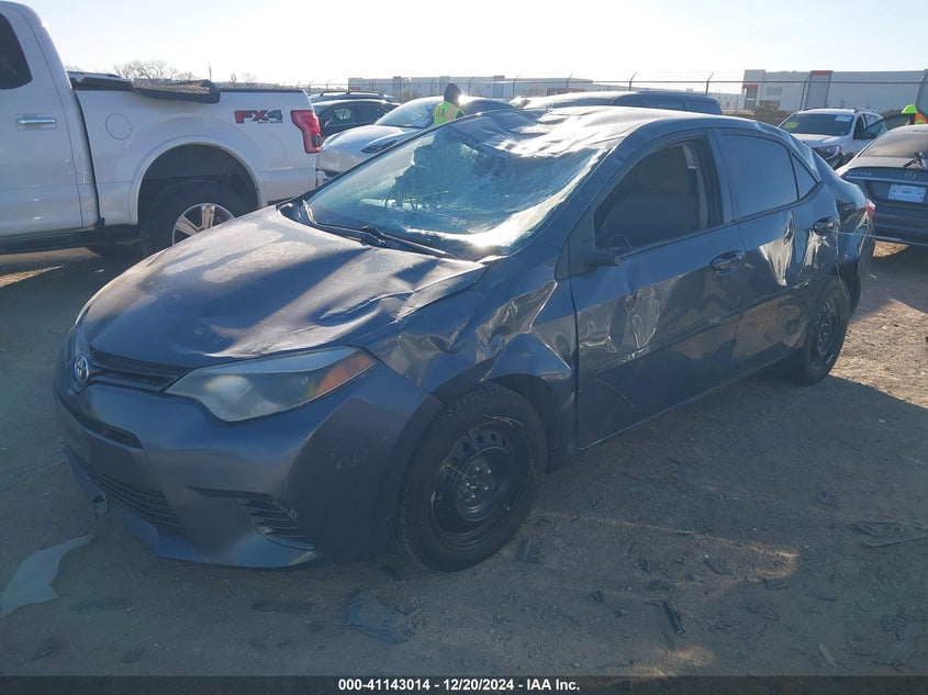 2016 TOYOTA COROLLA VIN: 5YFBURHE2GP432588