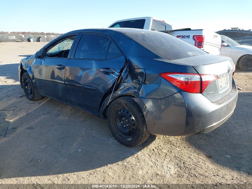 2016 TOYOTA COROLLA VIN: 5YFBURHE2GP432588