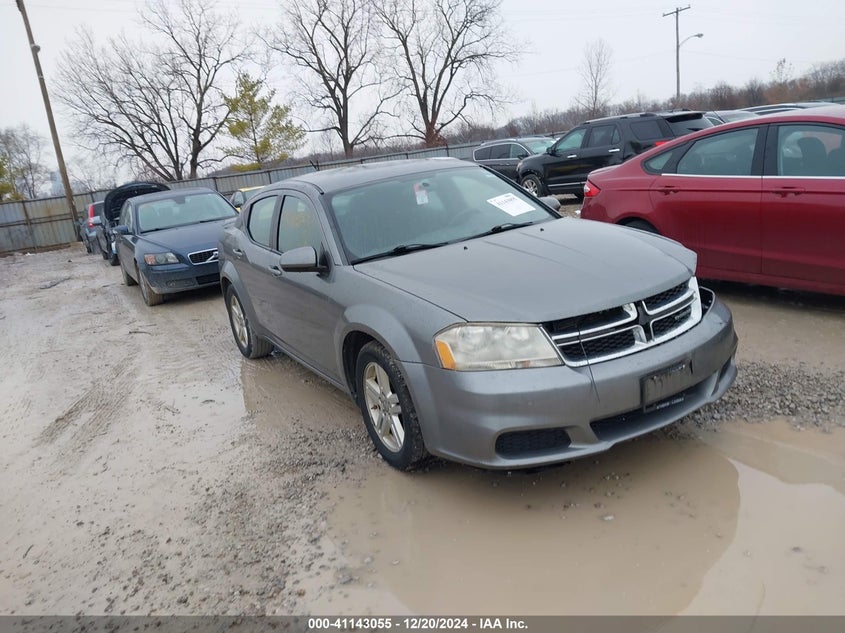 2012 DODGE AVENGER VIN: 1C3CDZCBXCN194857