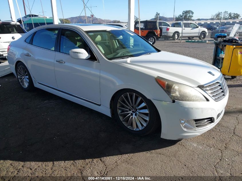 VIN KMHGH4JH6EU087062 2014 HYUNDAI EQUUS no.1