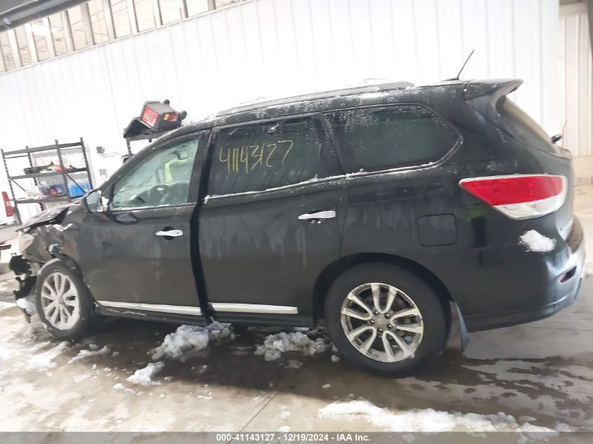 2013 Nissan Pathfinder Sl VIN: 5N1AR2MM4DC605318 Lot: 41143127