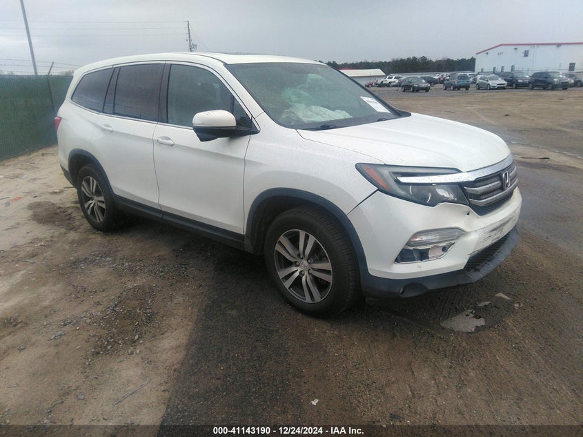 Vin: 5fnyf6h59jb014910, lot: 41633415, honda pilot ex-l 20181