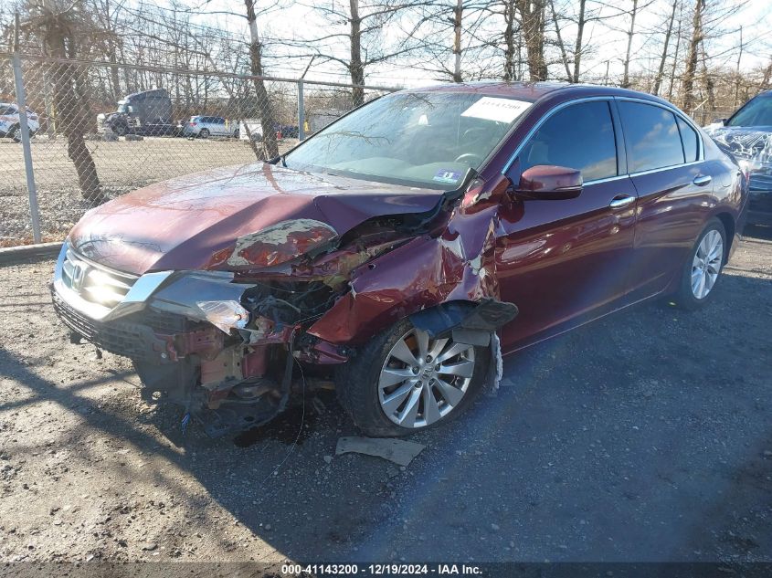 VIN 1HGCR2F86DA212804 2013 Honda Accord, Ex-L no.2