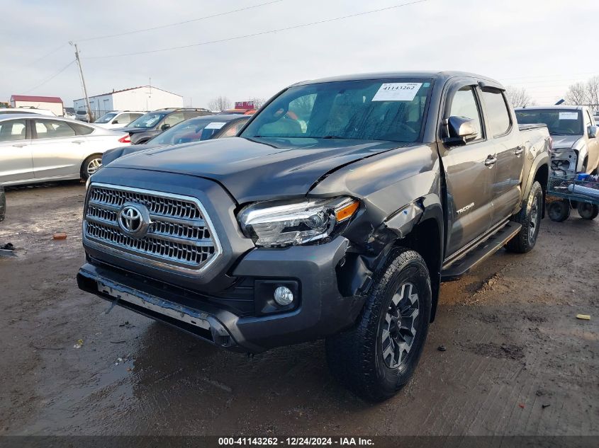 VIN 3TMCZ5ANXHM101744 2017 Toyota Tacoma, Trd Off Road no.2