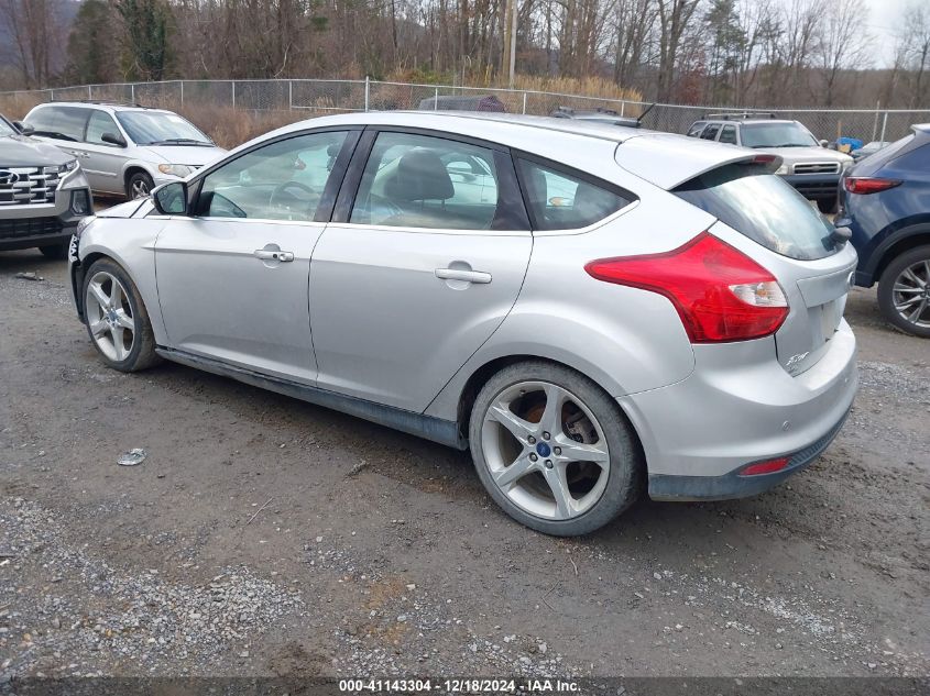 VIN 1FADP3N23EL179817 2014 Ford Focus, Titanium no.3