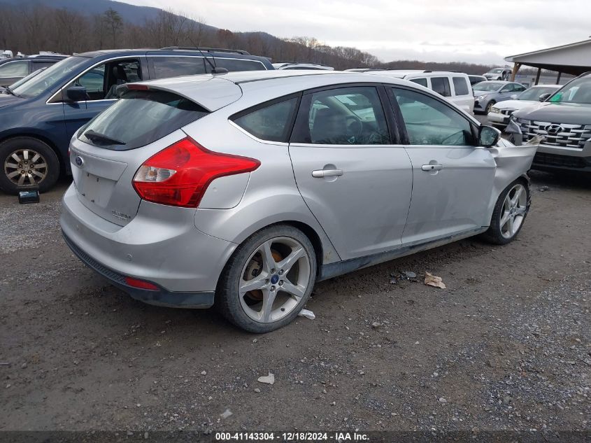 VIN 1FADP3N23EL179817 2014 Ford Focus, Titanium no.4