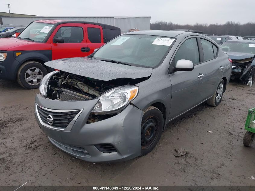 VIN 3N1CN7AP1EL866743 2014 Nissan Versa, 1.6 SV no.2