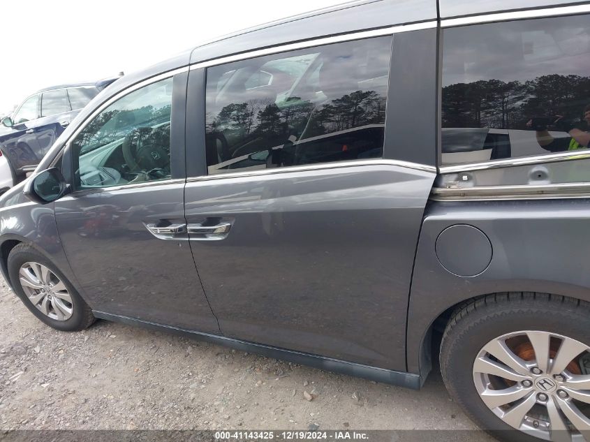 VIN 5FNRL5H60EB028555 2014 Honda Odyssey, Ex-L no.15