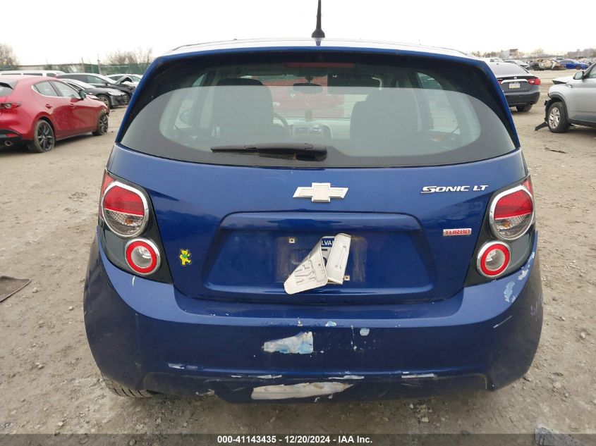 VIN 1G1JC6SG5E4213897 2014 CHEVROLET SONIC no.16