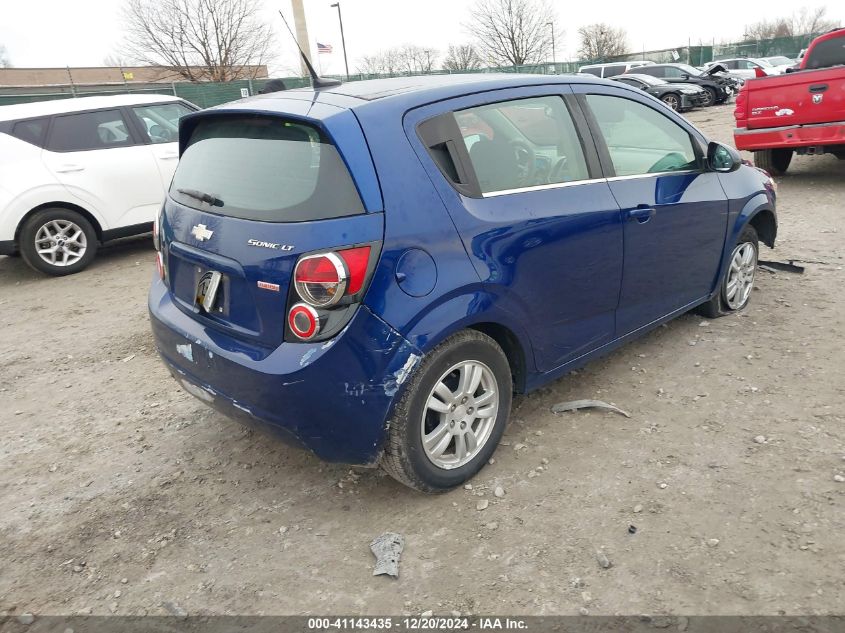 VIN 1G1JC6SG5E4213897 2014 CHEVROLET SONIC no.4