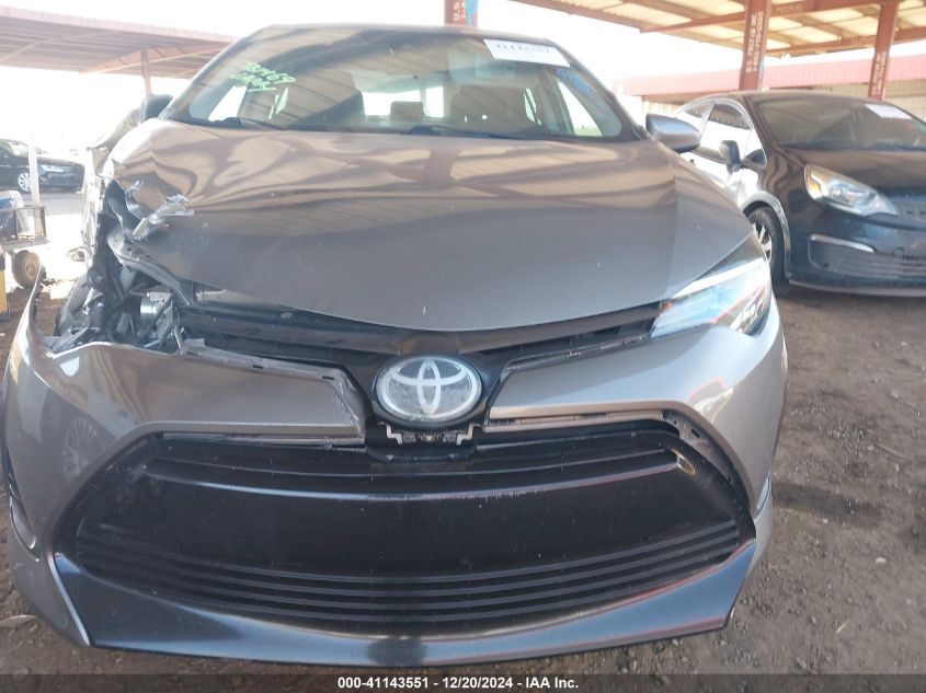 2019 Toyota Corolla Le VIN: 2T1BURHE7KC231472 Lot: 41143551