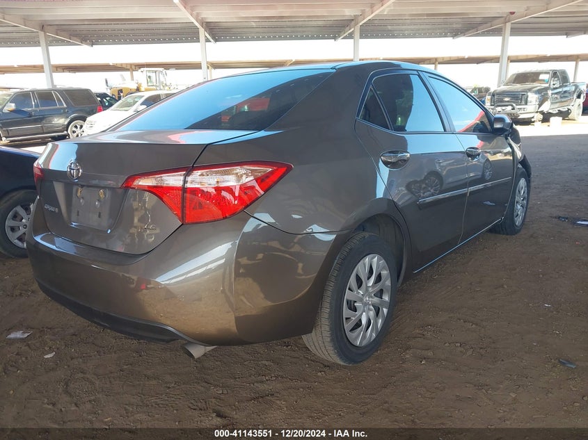 2019 TOYOTA COROLLA LE - 2T1BURHE7KC231472