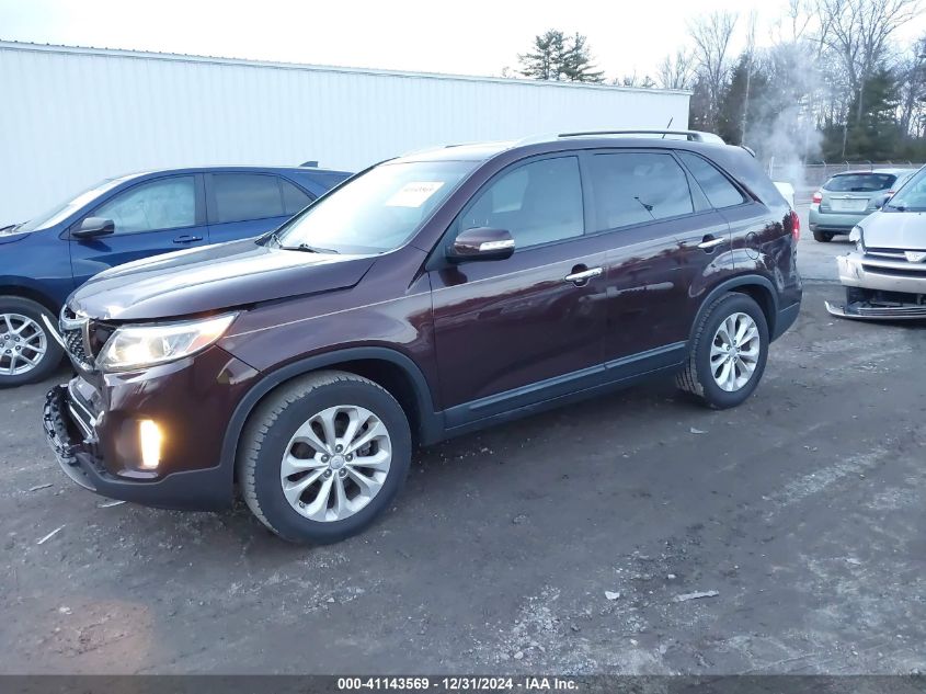 VIN 5XYKU4A7XFG612306 2015 KIA SORENTO no.2