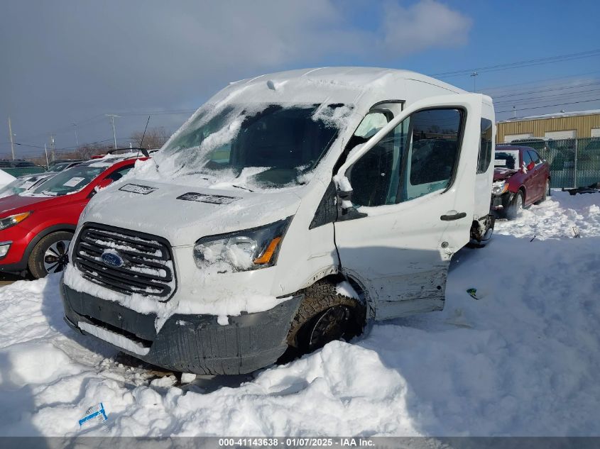 2016 Ford Transit-250 VIN: 1FTYR2CV1GKA37195 Lot: 41143638