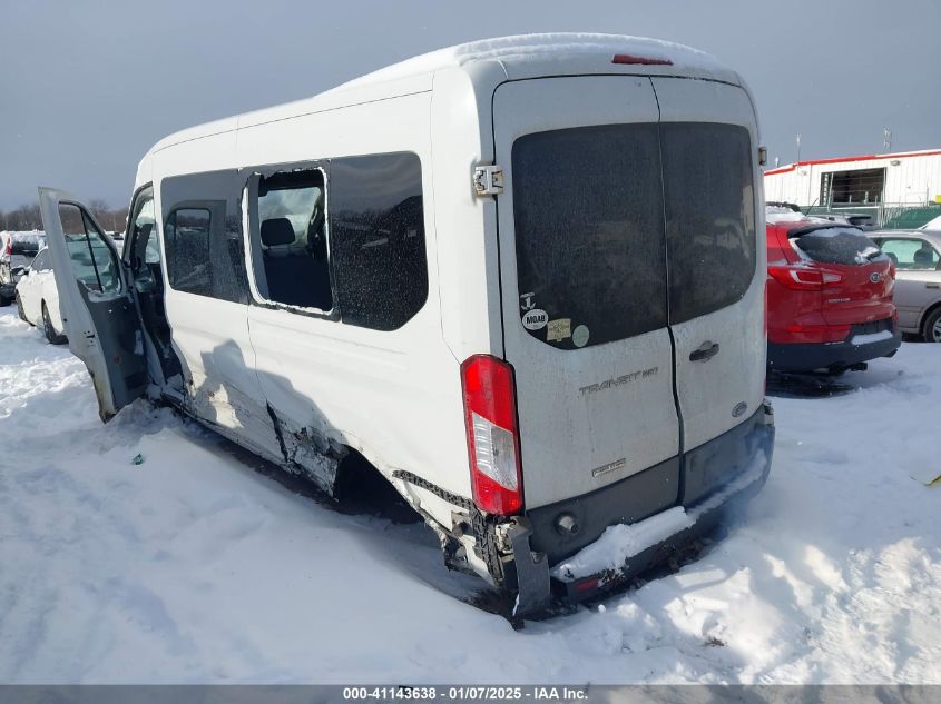 2016 Ford Transit-250 VIN: 1FTYR2CV1GKA37195 Lot: 41143638