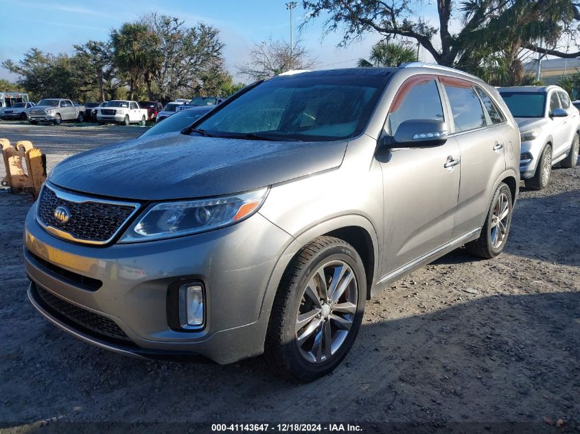 VIN 5XYKW4A77FG579100 2015 KIA SORENTO no.2