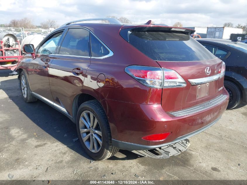 VIN 2T2ZK1BA4DC093366 2013 Lexus RX, 350 no.3