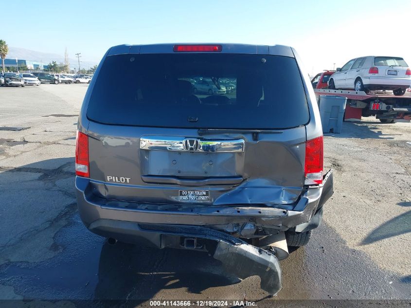 VIN 5FNYF3H21EB008593 2014 HONDA PILOT no.16