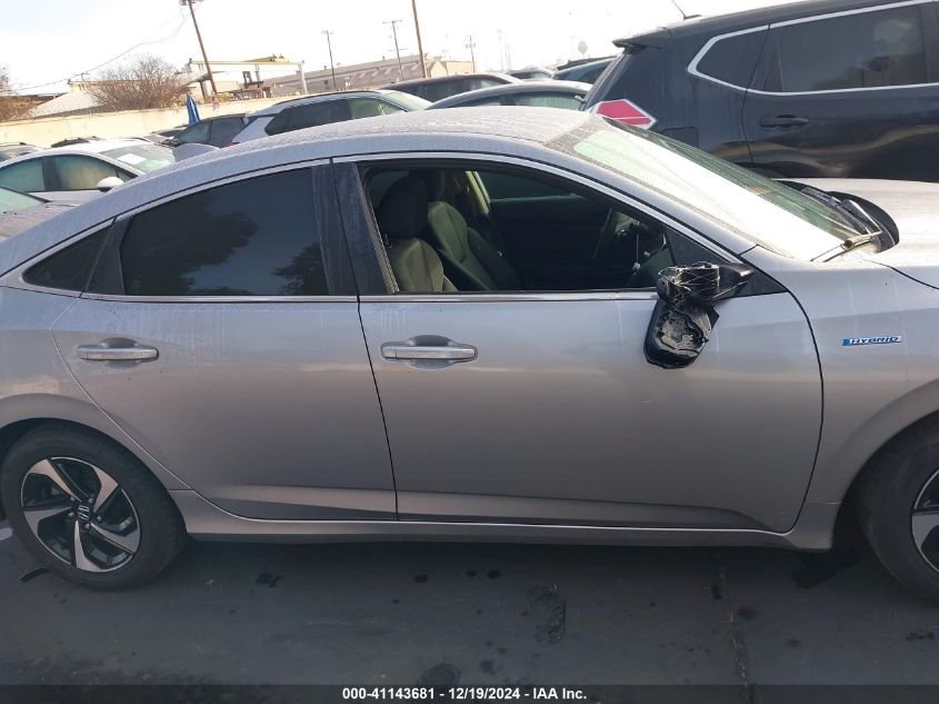 2022 HONDA INSIGHT EX - 19XZE4F57NE006010