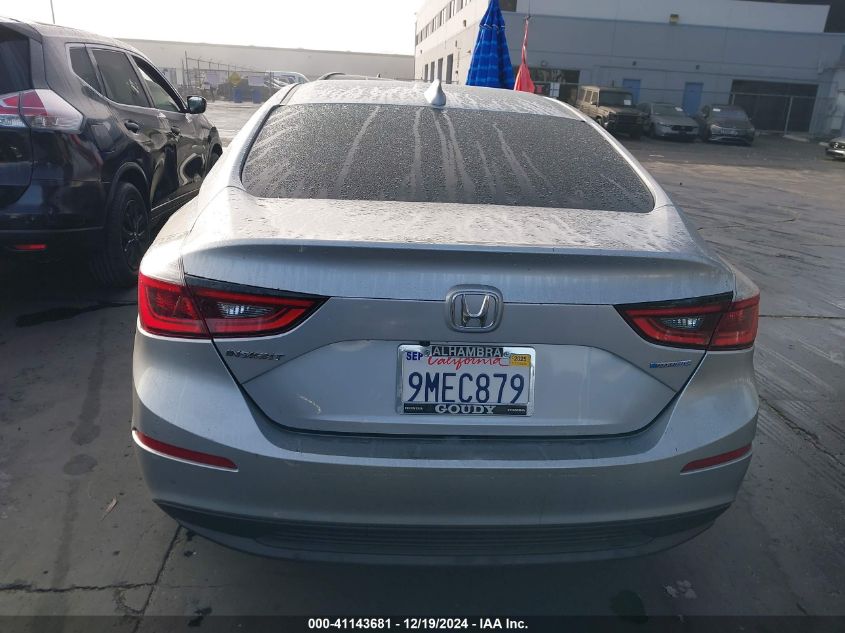 2022 HONDA INSIGHT EX - 19XZE4F57NE006010