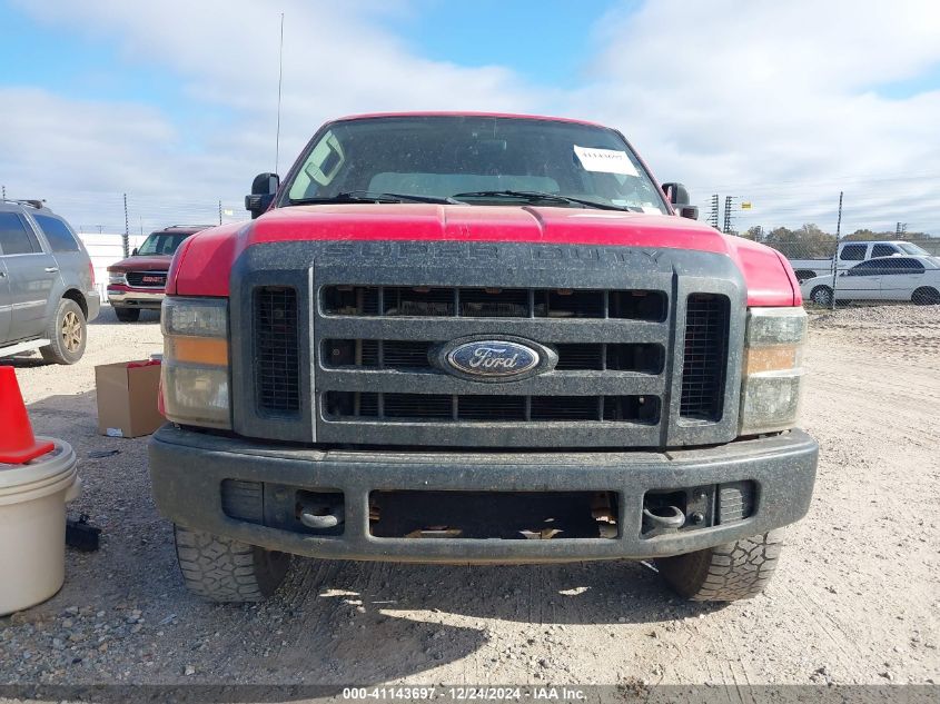 2008 Ford F-250 Fx4/King Ranch/Lariat/Xl/Xlt VIN: 1FTSW21598ED43935 Lot: 41143697