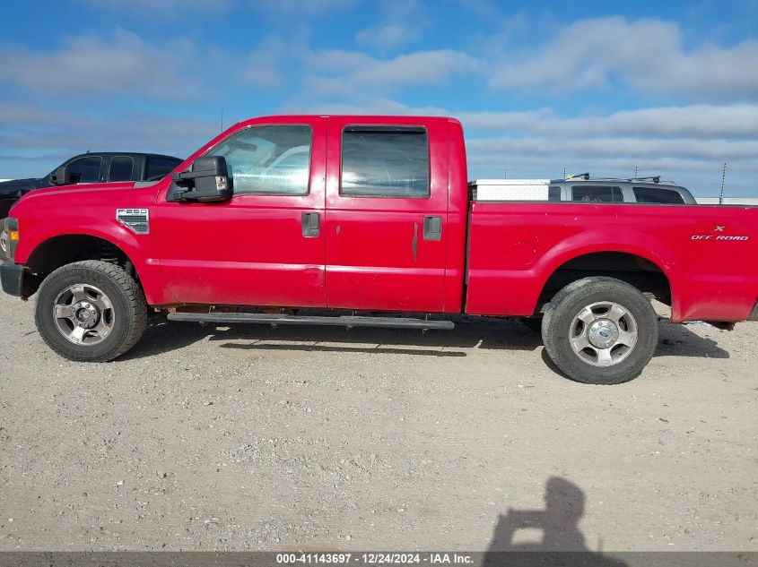 2008 Ford F-250 Fx4/King Ranch/Lariat/Xl/Xlt VIN: 1FTSW21598ED43935 Lot: 41143697