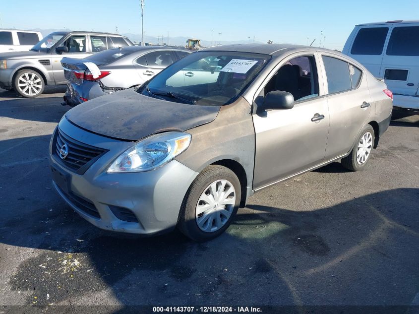 VIN 3N1CN7AP7EL855603 2014 Nissan Versa, 1.6 S+ no.2