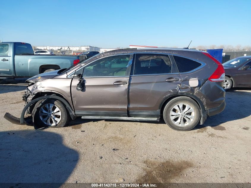 2013 HONDA CR-V EX-L - 5J6RM3H75DL025232