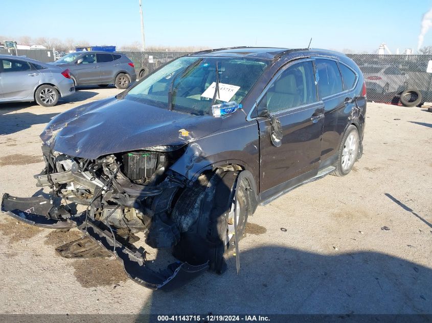 2013 HONDA CR-V EX-L - 5J6RM3H75DL025232