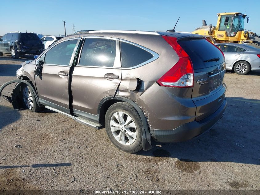 VIN 5J6RM3H75DL025232 2013 Honda CR-V, Ex-L no.3