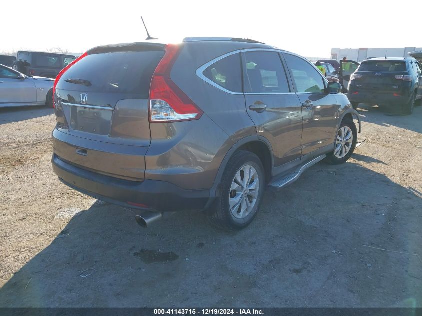 VIN 5J6RM3H75DL025232 2013 Honda CR-V, Ex-L no.4