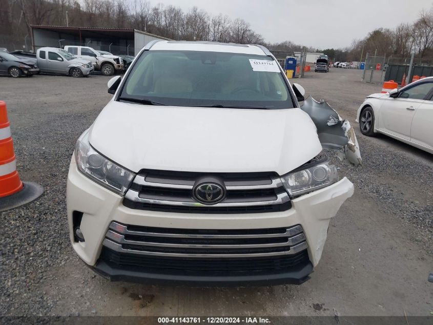 2018 Toyota Highlander Limited VIN: 5TDDZRFH3JS851670 Lot: 41143761