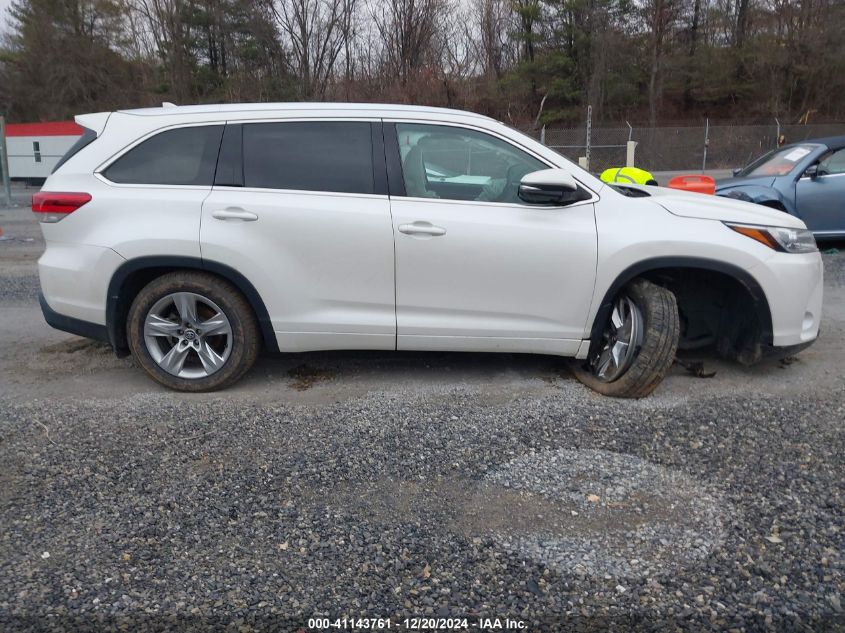 2018 Toyota Highlander Limited VIN: 5TDDZRFH3JS851670 Lot: 41143761