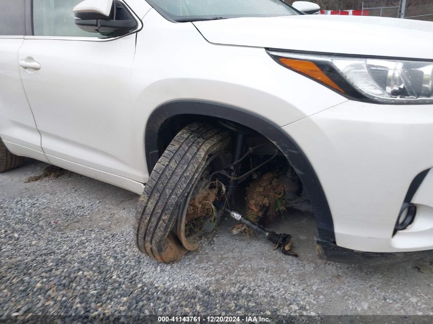 2018 Toyota Highlander Limited VIN: 5TDDZRFH3JS851670 Lot: 41143761