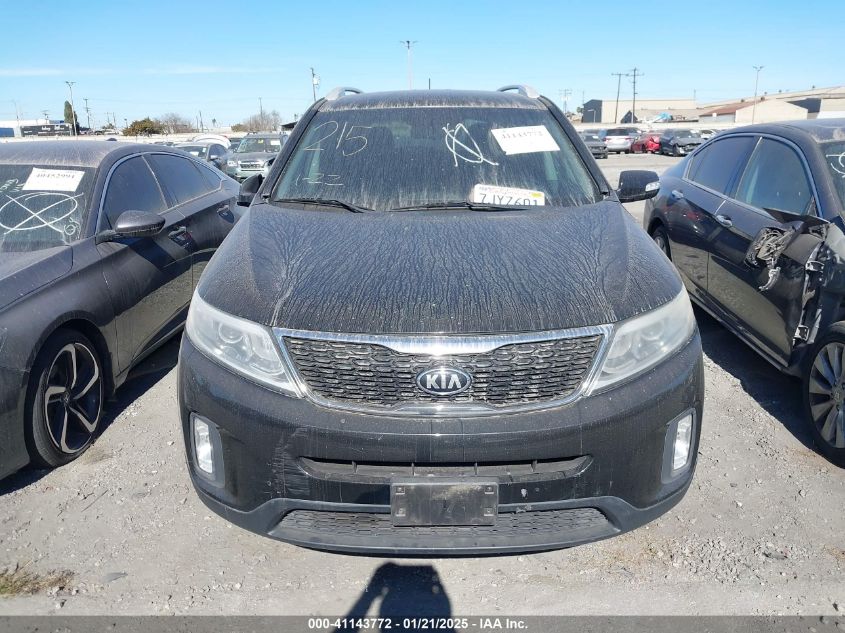 VIN 5XYKT4A68FG653639 2015 KIA Sorento, LX no.12