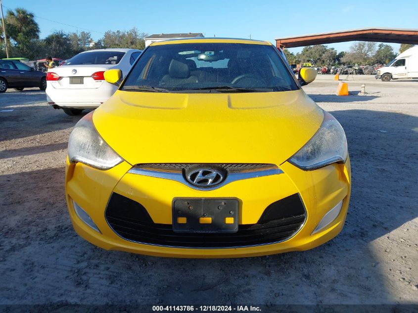 2016 Hyundai Veloster VIN: KMHTC6AD2GU273660 Lot: 41143786