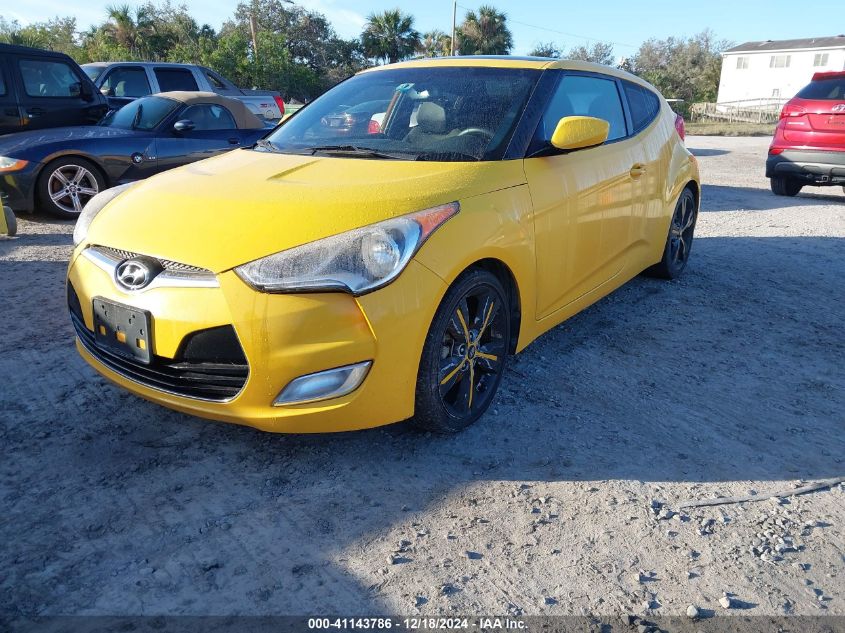 VIN KMHTC6AD2GU273660 2016 Hyundai Veloster no.2