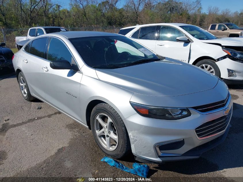 VIN 1G1ZB5ST7GF301323 2016 Chevrolet Malibu, LS no.1